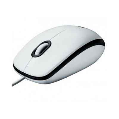 Logitech Raton B100 OEM Blanco